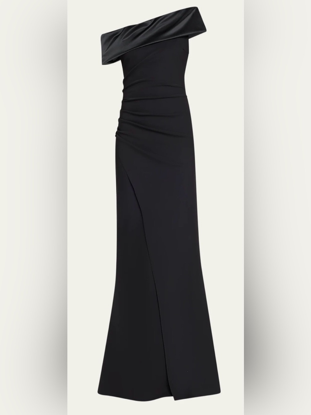 NEW Chiara Boni La Petite Robe Koppany Ruched Off the Shoulder Gown Sz 50 US 14 - Picture 2 of 9